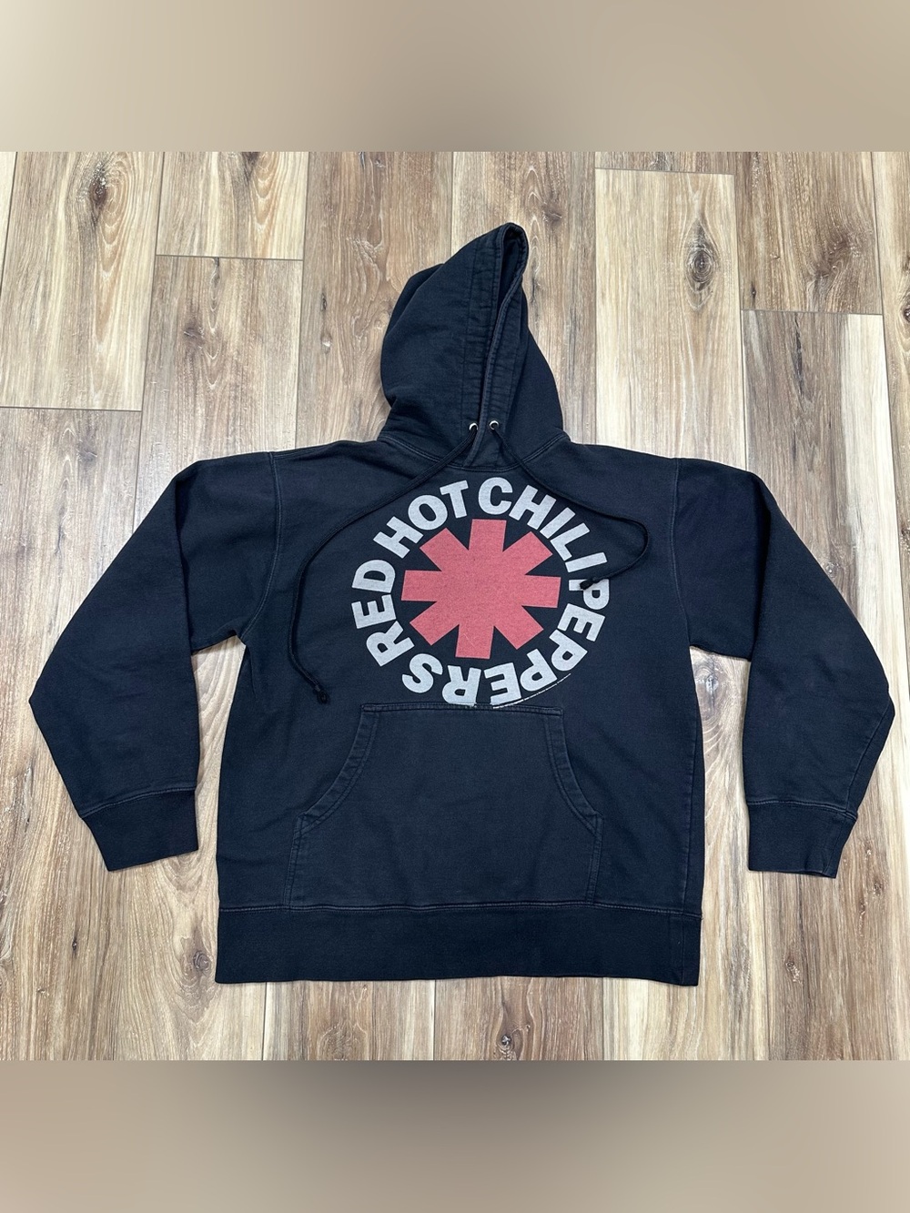 Vtg 2007 Red Hot Chili Peppers RHCP Bravado Y2K Hoodie, Black, Small